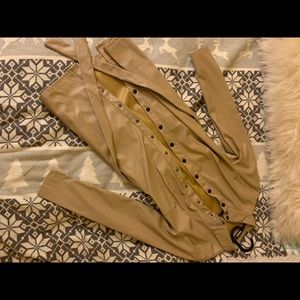 A beautiful leather like misguided dress
